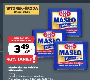 Masło ekstra Polskie Mlekovita