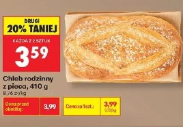 Chleb rodzinny z pieca