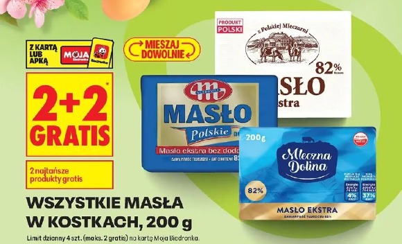 Wszystkie masła w kostkach