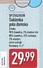 UP2FASHION Sukienka polo damska