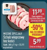 MIĘSNE SPECJAŁY Schab wieprzowy bez kości w plastrach