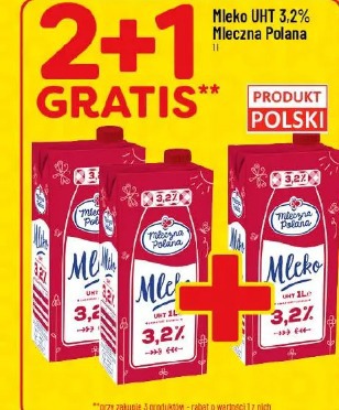 Mleko UHT 3,2% Mleczna Polana