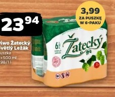 Piwo Žatecký Světlý Ležák