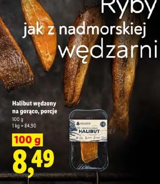 Seamor Halibut wędzony na gorąco, porcje