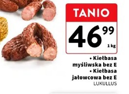 Kiełbasa myśliwska bez E LUKULLUS