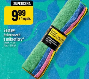 Zestaw ściereczek z mikrofibry
