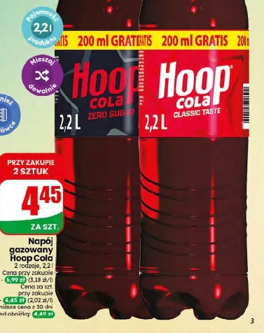 Napój gazowany Hoop Cola
