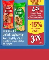 Sun Snacks Gofierki wytrawne