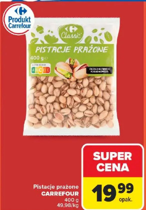 Pistacje prażone Carrefour