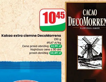 Kakao extra ciemne DecoMorreno