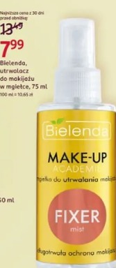 Bielenda, utrwalacz do makijażu w mgiełce