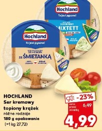 Hochland Ser kremowy topiony krążek