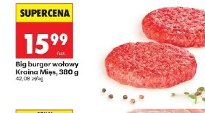 Big burger wołowy Kraina Mięs