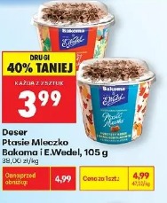 Deser Ptasie Mleczko Bakoma i E.Wedel