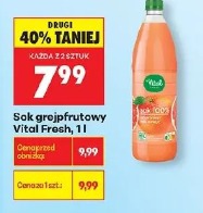 Sok grejpfrutowy Vital Fresh