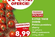 K-Stąd Takie Dobre Polskie pomidory cherry na gałązce