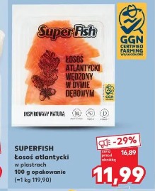 Superfish Łosoś atlantycki w plastrach