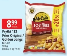 Frytki 123 Fries Original/Golden Longs McCain