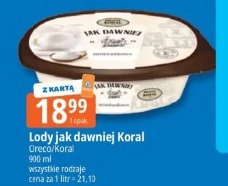 Lody jak dawniej Koral Oreco/Koral