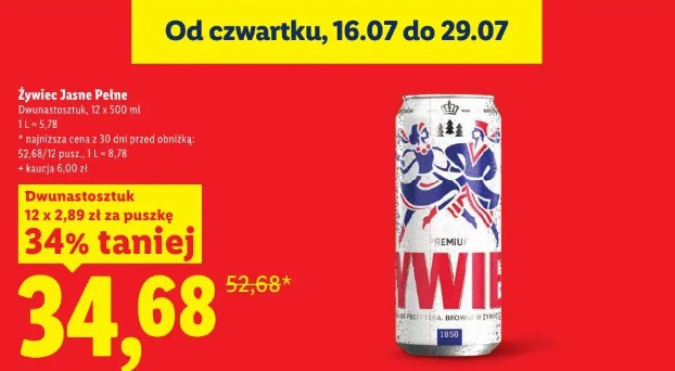 Żywiec Jasne Pełne