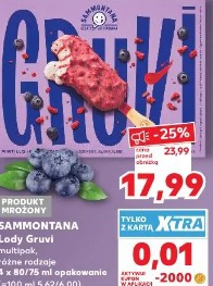Sammontana Lody Gruvi multipak