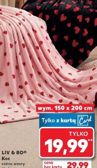 Liv & Bo koc różne wzory i kolory