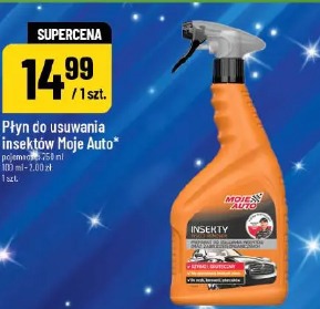 Płyn do usuwania insektów Moje Auto