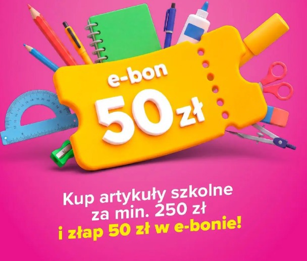 e-bon na artykuły szkolne Carrefour