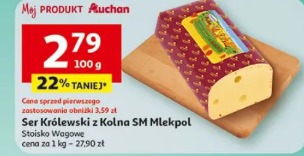 Ser Królewski z Kolna SM Mlekpol