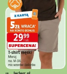T-shirt męski Moraj