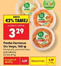 Pasta hummus Go Vege