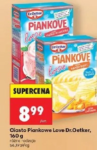 Ciasto Piankove Love Dr.Oetker