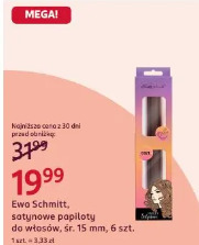 Ewa Schmitt, satynowe papiloty do włosów, śr. 15 mm
