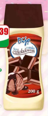 Sos do lodów Dijo o smaku czekoladowym