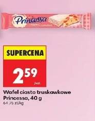 Princessa wafel ciasto truskawkowe Princessa