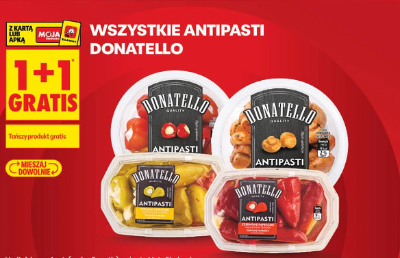 Wszystkie antipasti Donatello