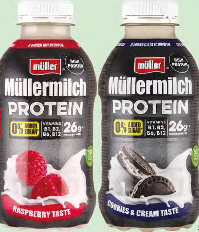 Napój mleczny proteinowy Müllermilch