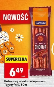 Kabanosy chorizo wieprzowe Tarczyński