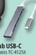 Hub USB-C Vakoss TC-4125K
