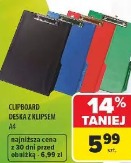 Clipboard deska z klipsem Q-Connect