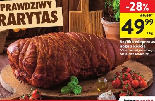 Szynka wieprzowa noga z kością