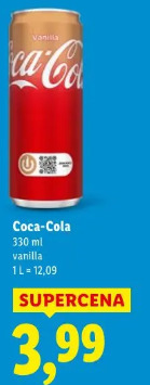 Coca-Cola vanilla
