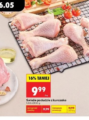 Świeże podudzie z kurczaka