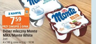 Deser mleczny Monte MAX/Monte White