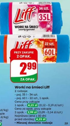 Worki na śmieci Liff