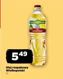 Olej rzepakowy Wielkopolski