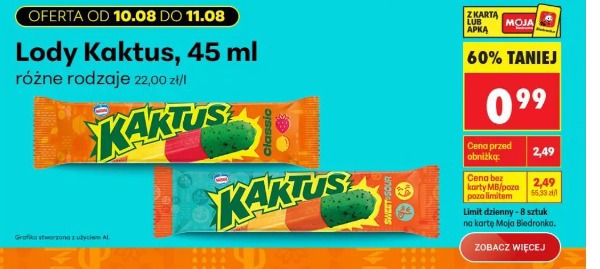 Lody Kaktus