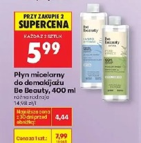 Płyn micelarny do demakijażu Be Beauty, 400 ml