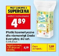Płatki kosmetyczne dla niemowląt Dada Everyday