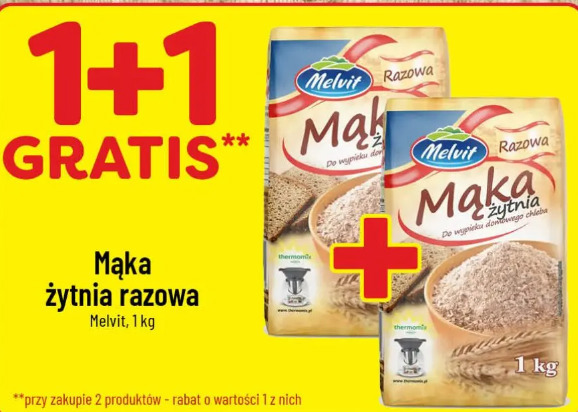 Mąka żytnia razowa Melvit